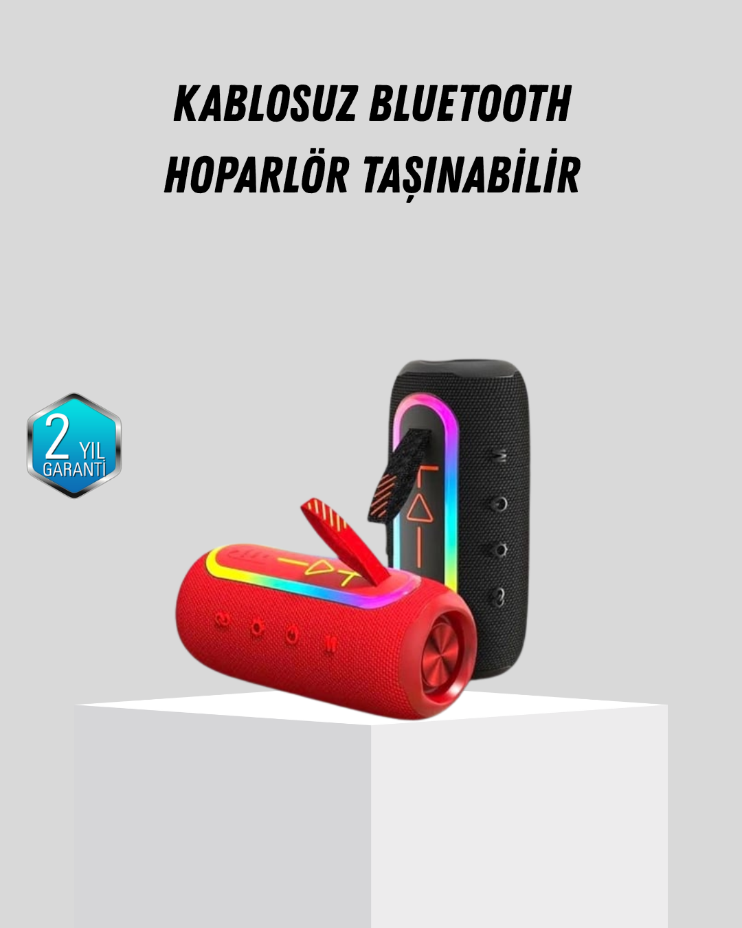 1-104 Yeni Nesil Bluetooth 5.1 Hoparlör – Güçlü Ses, Hızlı Bağlantı, Uzun Pil Ömrü - Vipsepet - Görsel 1
