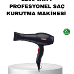 Profesyonel Saç Kurutma Makinesi – AC Motor, Soğuk Üfleme, 2 Hız Kademesi - Vipsepet