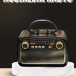 Nostaljik Radyo Bluetooth Bağlantılı Müzik Kutusu Ahşap - Vipsepet