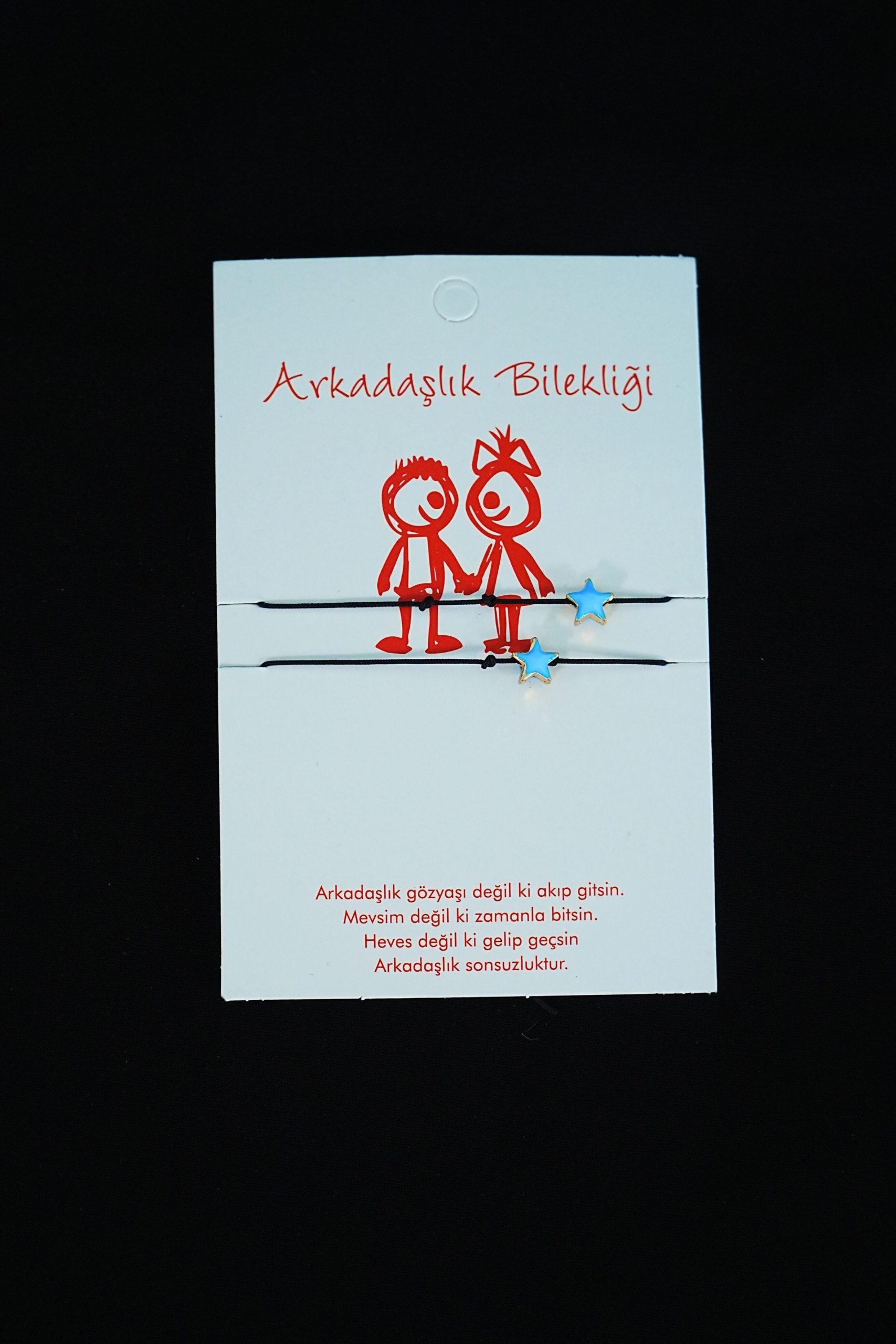 1 Arkadaş Şans Bilekliği Yıldız Model - Görsel 1
