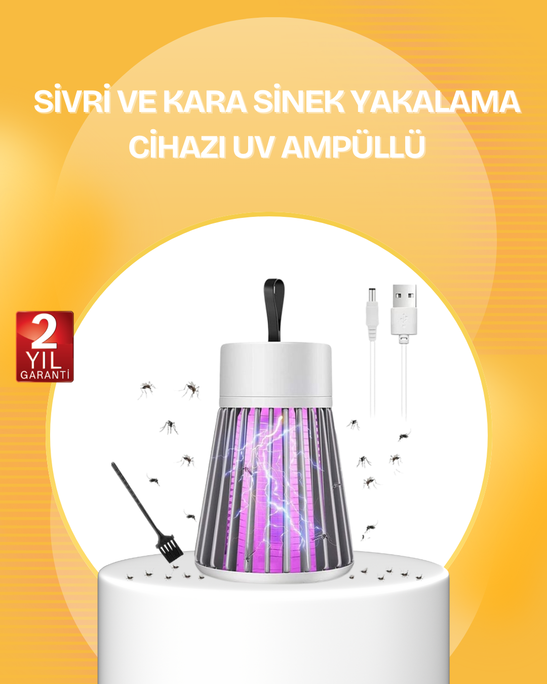 1-113 Sessiz ve Güvenli Sivrisinek Kovucu Lamba - Vipsepet - Görsel 1