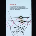Ruh Eşi Yonca Bileklik Arkadaş Şans Bilekliği