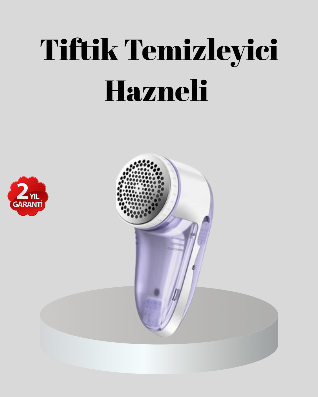 1-121 Şarjlı Tiftik Temizleyici – Çıkarılabilir Hazneli, Anti-Statik Fırçalı, USB Şarjlı - Vipsepet - Görsel 1