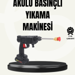 TEK BATARYALI 48V Şarjlı Basınçlı Yıkama Makinesi - Vipsepet