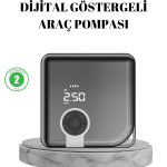 Taşınabilir Akıllı Hava Kompresörü Yüksek Basınç Kapasiteli - Vipsepet