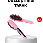 Dijital Ekranlı Seramik Saç Düzleştirici Tarak – 5 Kademeli Isı Ayarı, İyon Kontrollü - Vipsepet