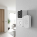 WiFi Akıllı Kapı Zili Kamera Gece Görüşlü Çift Yönlü Sesli - Vipsepet