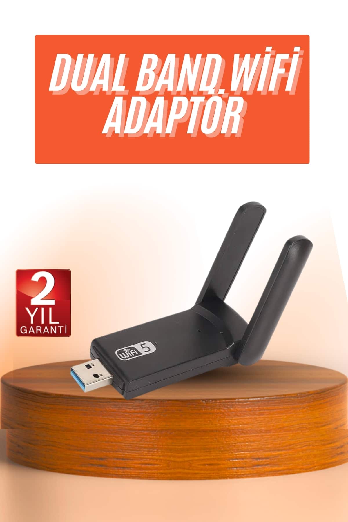 1-138 Wifi Alıcı Dual Band Usb 3.0 Adaptör Kablosuz Windows 7/8/10/11 - Vipsepet - Görsel 1