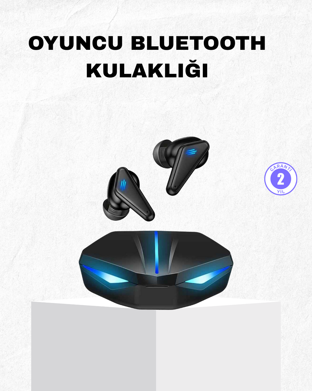1-139 Oyuncu Bluetooth Kulaklık Tam Kablosuz Stereo LED Işıklı - vipsepet - Görsel 1