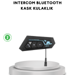 BT22 Kask Bluetooth Kulaklık 5.0 Gürültü Engelleyici ve Eller Serbest Kullanım - vipsepet