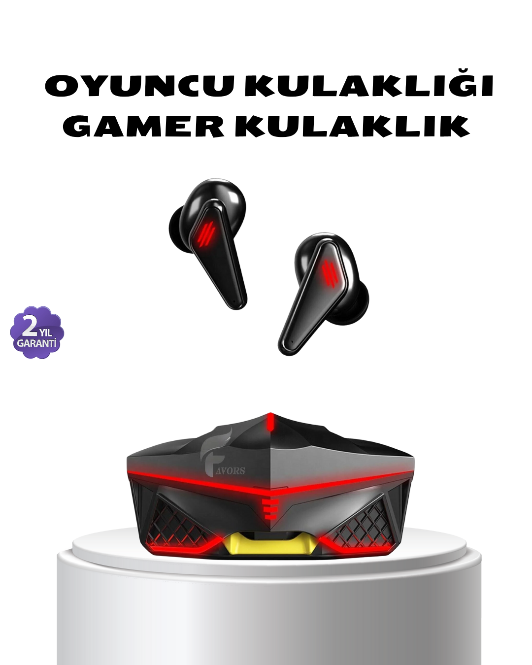 1-140 Kablosuz Bluetooth Kulaklık 5.0 Dokunmatik Kontrol Gürültü Engelleme - vipsepet - Görsel 1