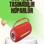 RGB LED Işıklı 20W Taşınabilir Bluetooth Hoparlör IPX6 Suya Dayanıklı - Vipsepet