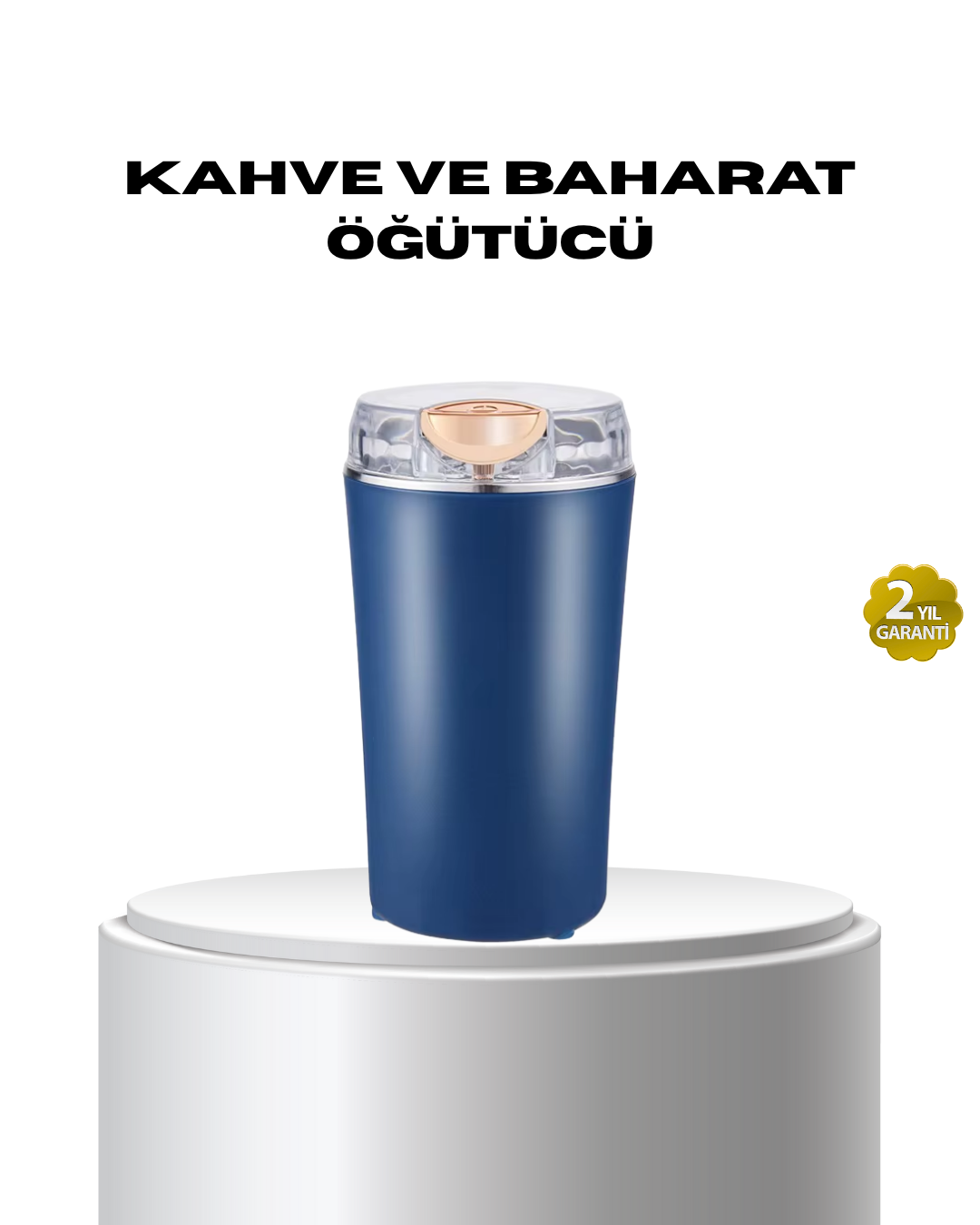 1-141 Otomatik Kahve ve Baharat Öğütücü Paslanmaz Çelik Yedek Bıçaklı - Vipsepet - Görsel 1