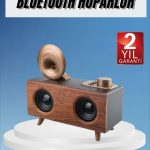 Gramafon Radyo Bluetooth Hoparlör Nostaljik Radyo FM Radyo - Vipsepet