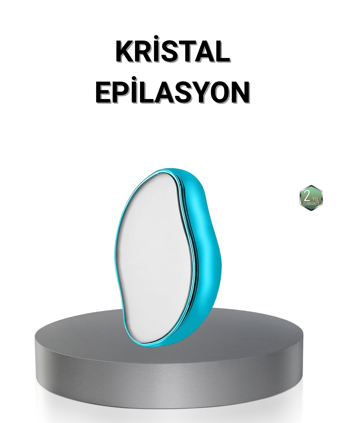 1-146 Kristal Tüy Alıcı Epilatör Kremsiz Kullanım Yüz ve Vücut İçin - Vipsepet - Görsel 1