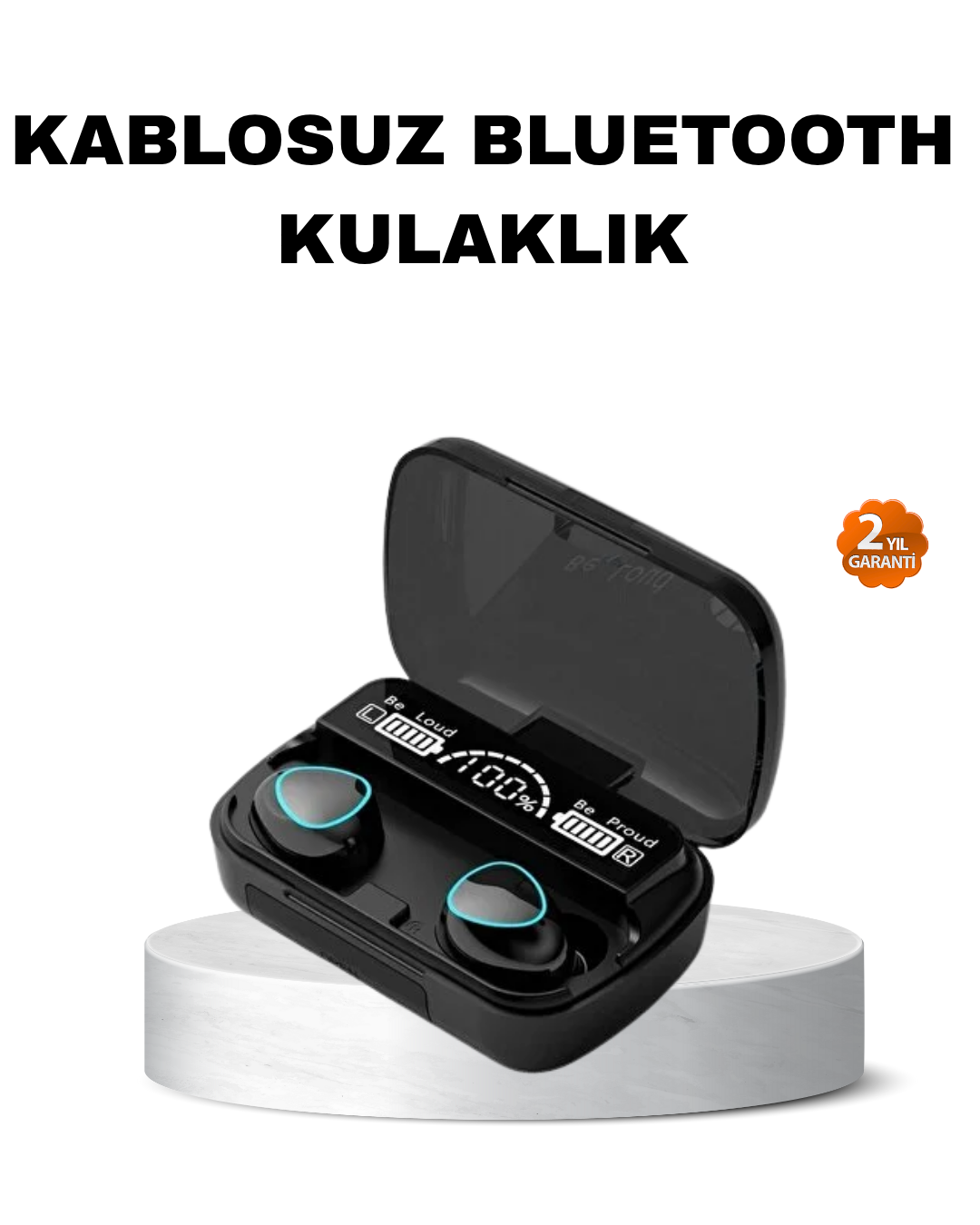 1-147 Kablosuz Bluetooth Kulaklık 5.1 Uzun Pil Ömrü Gürültü Engelleme - vipsepet - Görsel 1