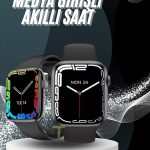Yeni Model Akıllı Saat Dokunmatik Ekran Unisex Amoled Ekran 44 mm - Vipsepet