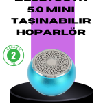 Taşınabilir Mini Bluetooth Hoparlör 9m Menzil Dahili Mikrofon - Vipsepet