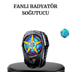 Şarj Edilebilir Telefon Soğutucu Fan – Taşınabilir, Sessiz ve Güçlü Oyun Soğutucusu - Vipsepet