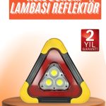 Reflektör Güneş Enerjili Taşınabilir Portatif Acil Güvenlik Işığı Araba Acil Uyarı Işığı - Vipsepet