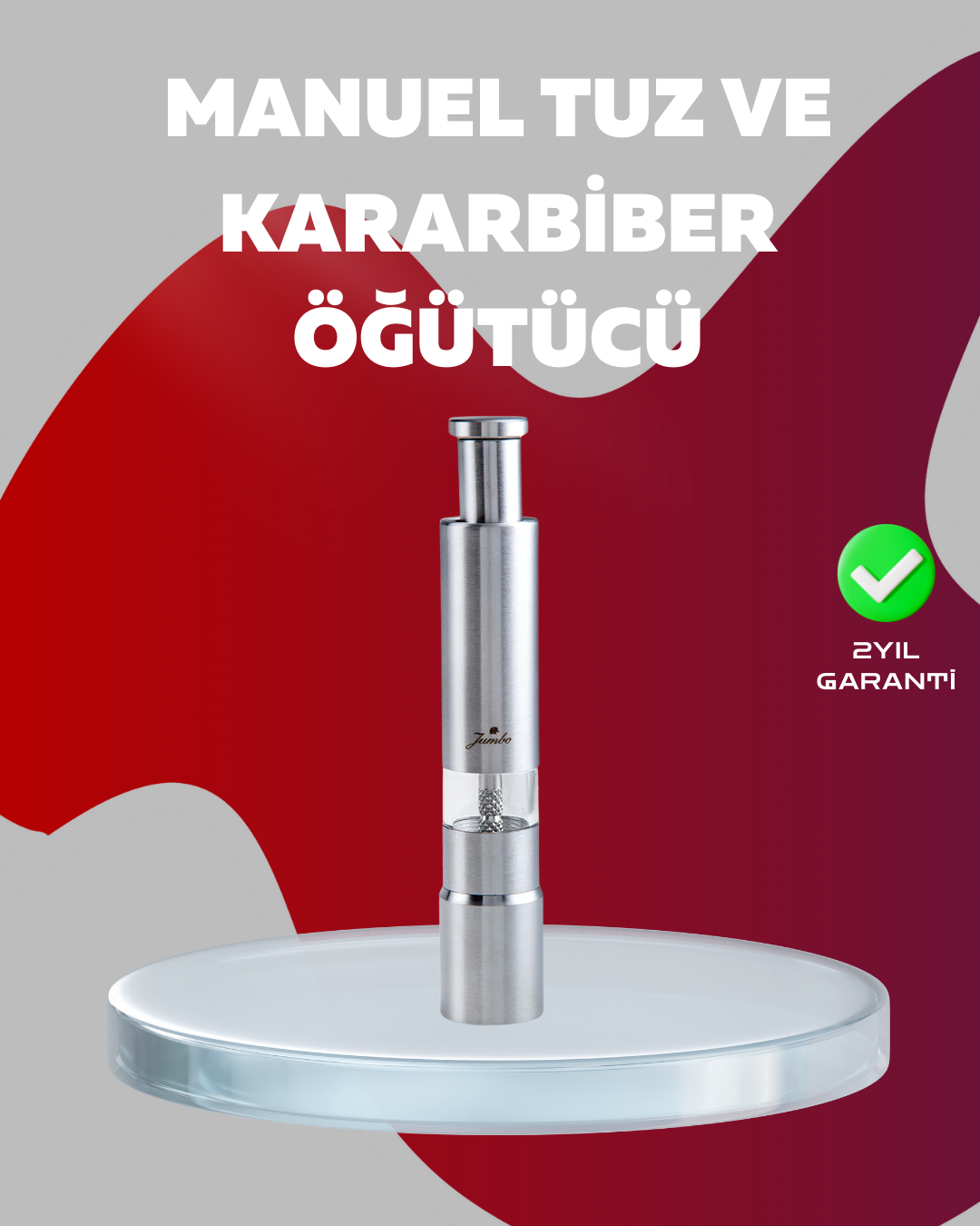 1-17 Ergonomik Tasarımlı, Nem Geçirmez Kapaklı Baharat Öğütücü - Vipsepet - Görsel 1