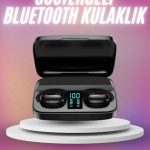 Kablosuz Bluetooth Kulaklık Android ve İOS Uyumlu Led Göstergeli Powerbankli - vipsepet