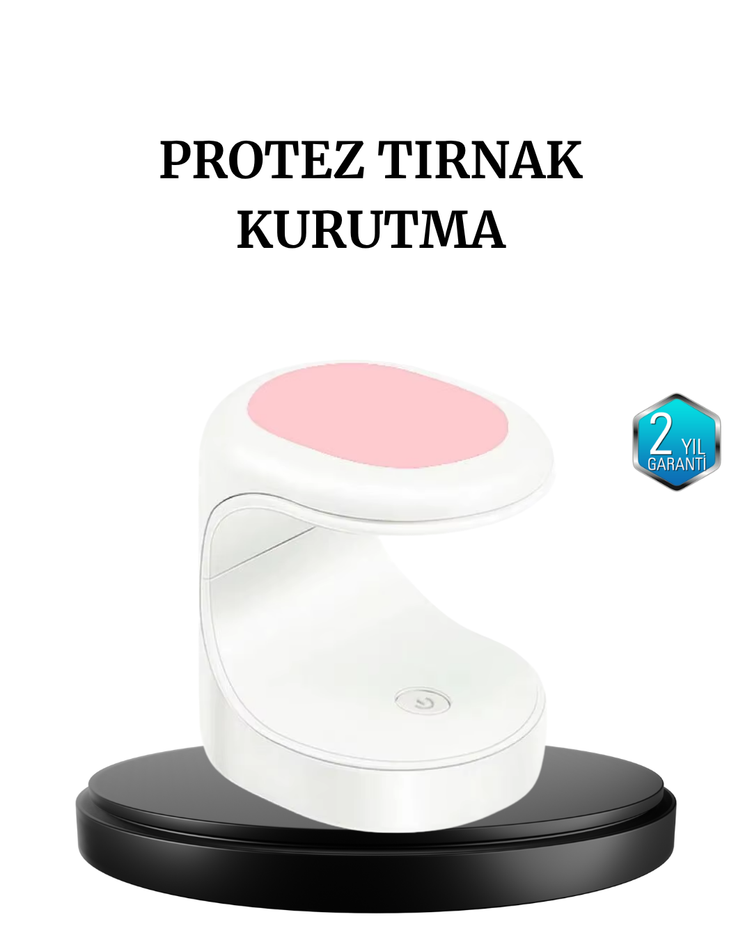 1-179 Mini Oje Kurutma Cihazı 16W LED UV Hızlı Kurutma Taşınabilir Kompakt - Vipsepet - Görsel 1