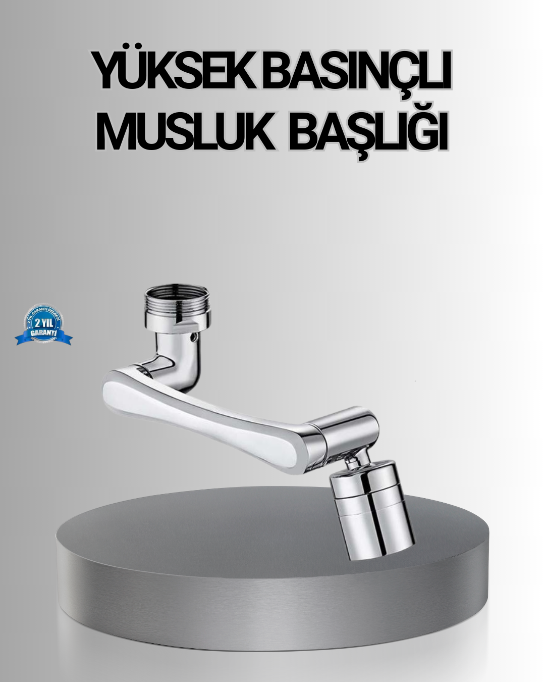1-196 1080° Dönebilen Musluk Başlığı Robotik Kol Havalandırıcı Çok Yönlü Su Yönlendirme - Vipsepet - Görsel 1