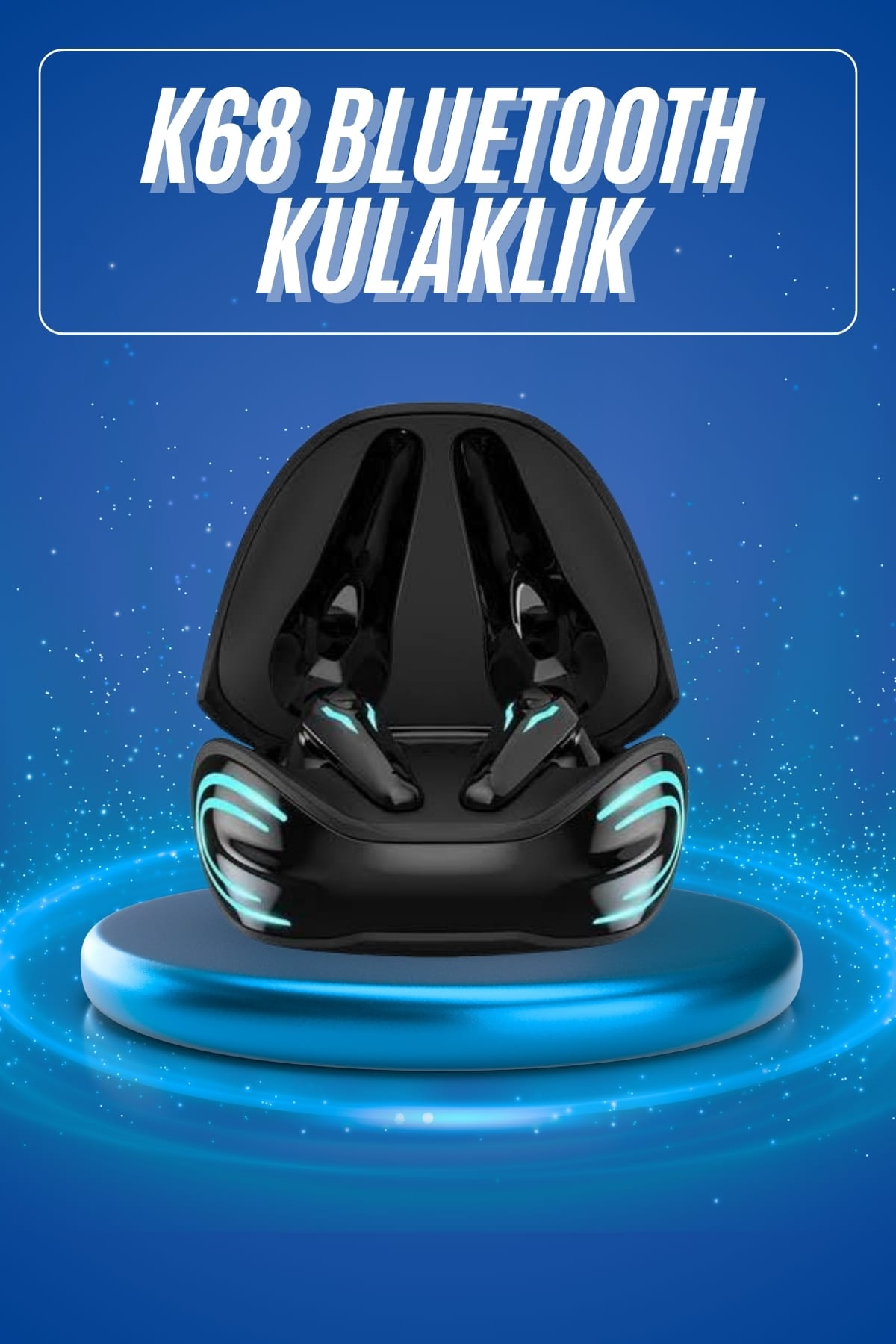 1-2 Android ve İOS Uyumlu Bluetooth Kulaklık Gaming Kulaklık Mini - vipsepet - Görsel 1