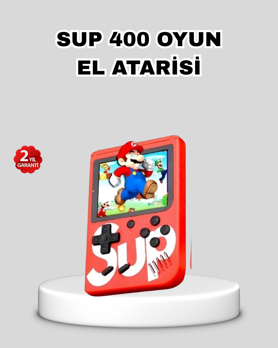 1-200 SUP Retro El Konsolu – 500 Oyun, 2 Oyunculu, 3 İnç Ekran, Taşınabilir Şarjlı Atari - Vipsepet - Görsel 1