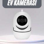 360° Full HD Akıllı Kamera Hareket Sensörlü Wifi Kamera Çocuk Güvenlik Kamerası - Vipsepet