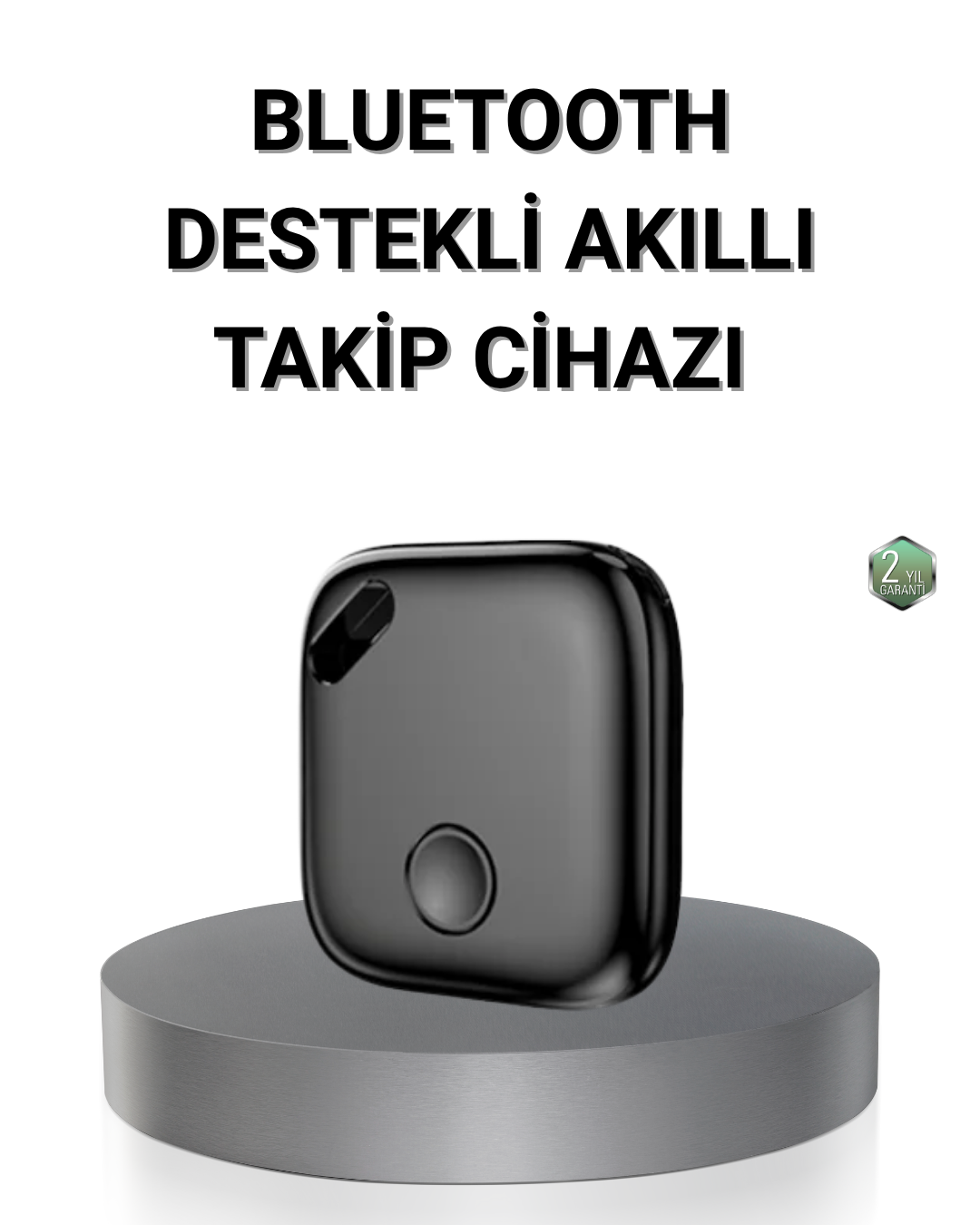1-226 Akıllı Takip Cihazı Bluetooth Uyumlu ve Gerçek Zamanlı Konum Bulmalı - vipsepet - Görsel 1