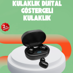 Bluetooth 5.0 Kulaklık – LED Ekranlı Şarj Kutusu - vipsepet
