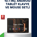 10.1 İnç Android Tablet Klavye ve Mouse Setli 5G Destekli - Vipsepet