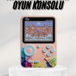 3 İnç Ekran 500 Oyunlu Game Box Mini Taşınabilir Oyun Konsolu - Vipsepet