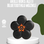 Akıllı Müzikli Boks Makinesi Bluetooth Bağlantılı Işıklı Hedefli Fitness Aleti - Vipsepet