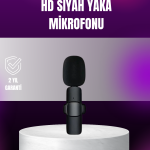 iPhone Uyumlu Çift Mikrofonlu Kablosuz Yaka Seti Profesyonel Ses - vipsepet