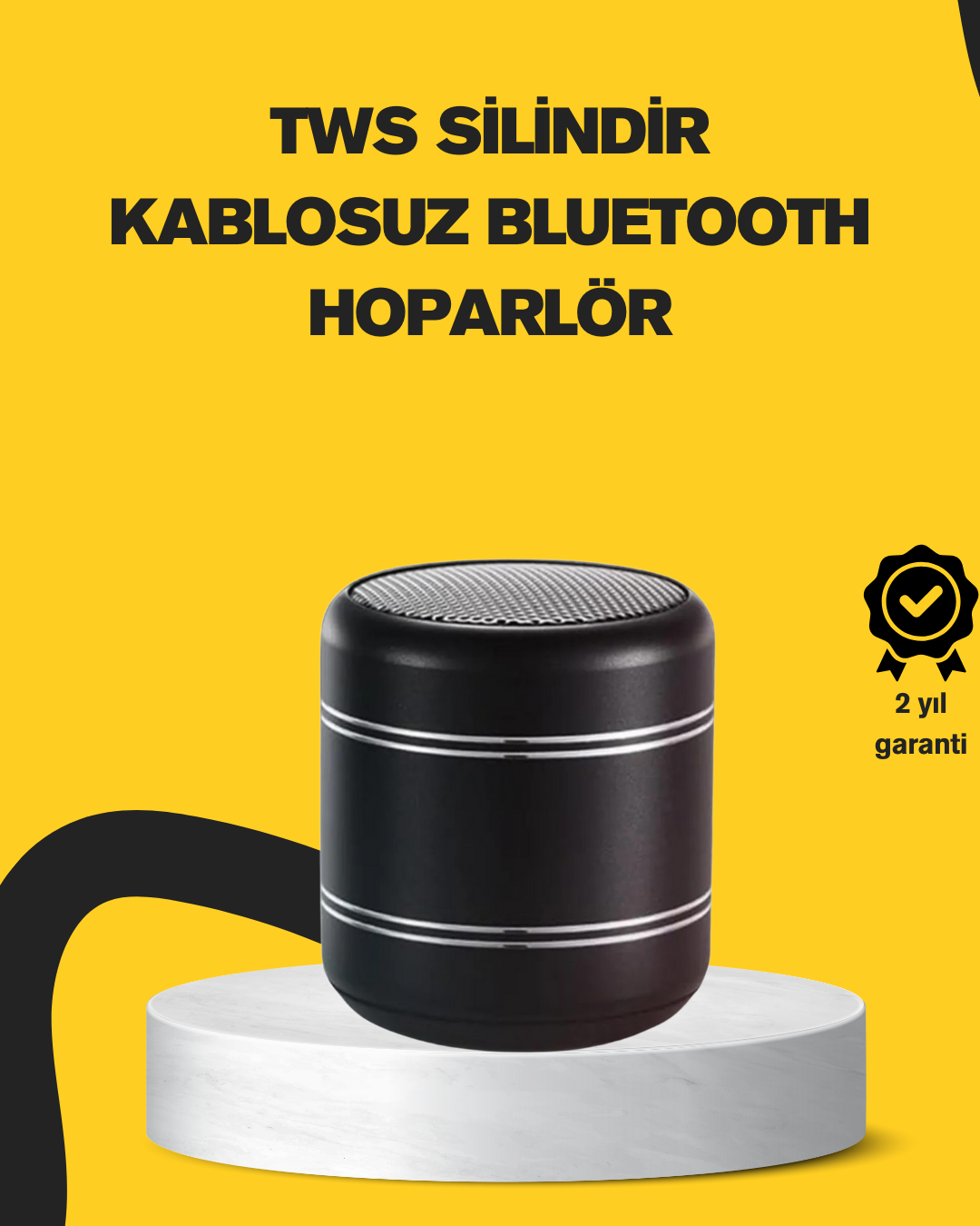 1-248 Mini Alüminyum Bluetooth Hoparlör Yüksek Bas Performansı - Vipsepet - Görsel 1