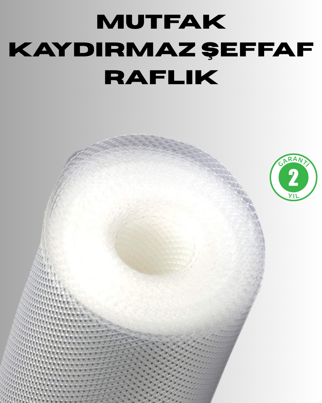 1-28 Kaydırmaz şeffaf raflık çekmece örtüsü 45x300 cm - Vipsepet - Görsel 1