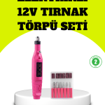 Elektrikli Manikür Pedikür Törpü Seti 6 Başlıklı - Vipsepet