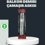 Balkon Demiri Çamaşır Askısı Kare Demirlere Uygun Dayanıklı Tasarım - Vipsepet