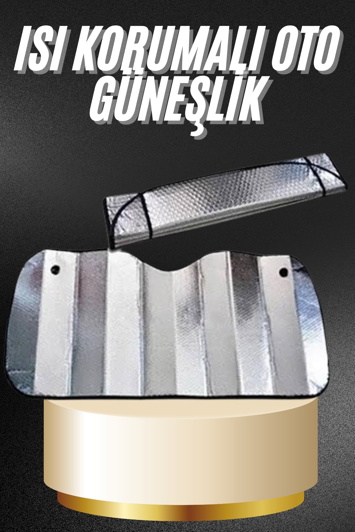 1-44 Araba Ön Cam Güneşliği Katlanabilir Oto Güneşlik Tüm Araç Modellerine Uygun - vipsepet - Görsel 1