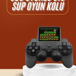 Yeni Nesil Mini Atari 520 Retro Oyunlu S10 El Atarisi Video Oyun Konsolu - Vipsepet