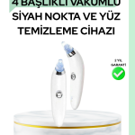 Gözenek Açıcı Buhar Etkili Vakumlu Siyah Nokta Temizleyici – Farklı Cilt Tiplerine Uygun - Vipsepet