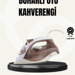 Buharlı Ütü 2200W Seramik Taban 300 ml Kahverengi Dikey Ütüleme - Vipsepet