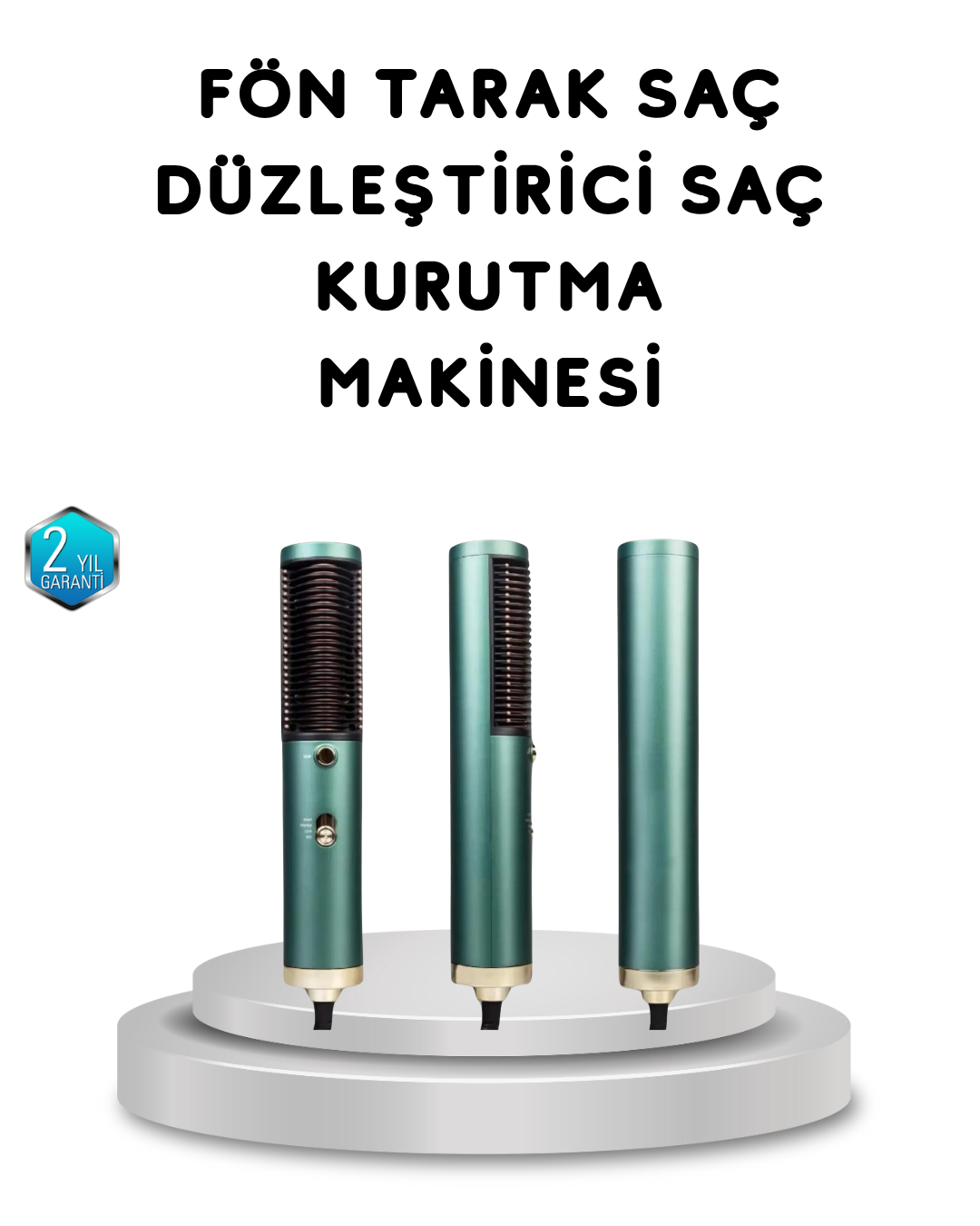 1-49 İyon Teknolojili Profesyonel Saç Kurutma ve Şekillendirme Makinesi 360° Dönebilen - Vipsepet - Görsel 1