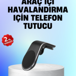Manyetik Araç Telefon Tutucu – 360° Döner Kalorifer Petekli - Vipsepet