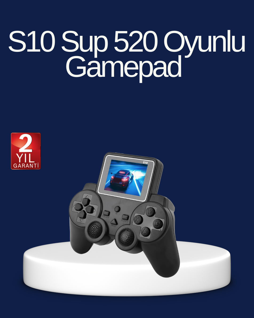 1-52 2025 S10 Gamepad 520 Klasik Retro Oyunlu TV Bağlantılı A Kalite Orijinal - Vipsepet - Görsel 1