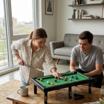 Mini Bilardo Masası Oyuncak Seti Çocuklar İçin Eğlenceli Masa Oyunu - Vipsepet
