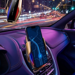 Otomatik Sensörlü Araç Telefon Tutucu Kablosuz Şarj Özellikli 360 Derece Döner - Vipsepet